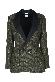 Christian Dior Giacca bar tweed verde lunga