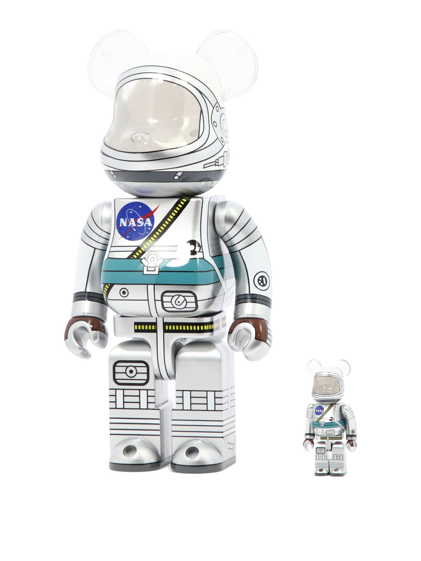 "Be@rbrick Project Mercury Astronaut 100%+400%" toy Decorative accessories