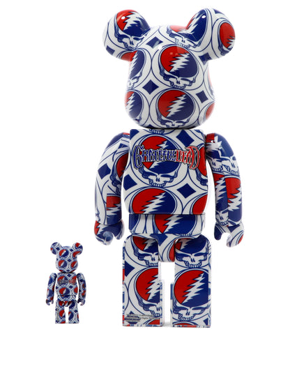 "Be@rbrick Grateful Dead Steal Your Face" 100% and 400% toy Decorative accessories