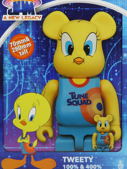 "Be@rbrick x Space Jam Tweety 100% + 400%" toy Decorative accessories