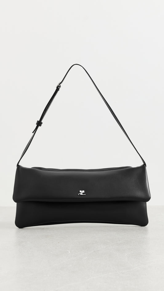 Courreges Cuff leather mini
clutch