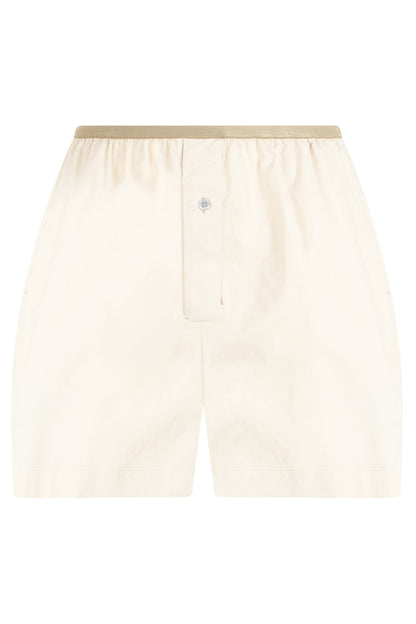 Shorts in cotton-silk blend fabric RTW
