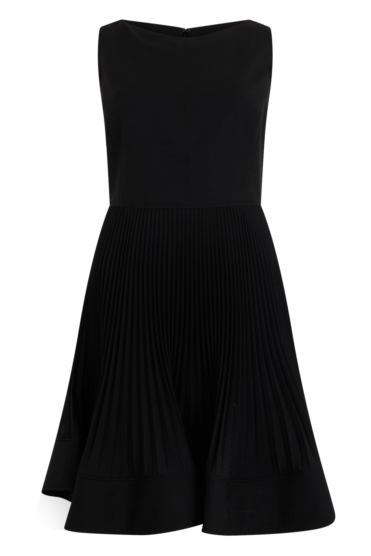 Flared dress with pleated skirt RTW