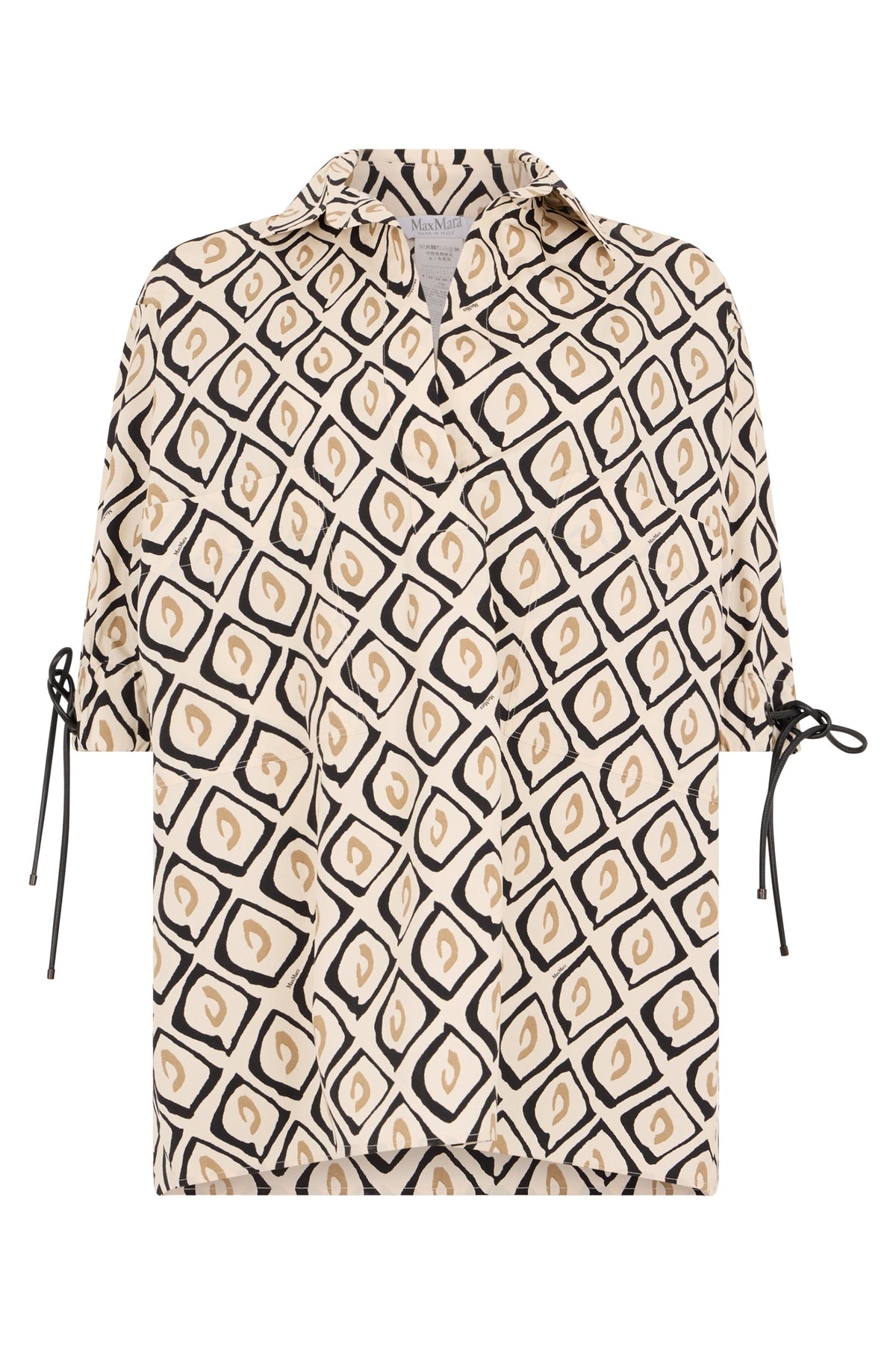 Printed cotton blouse RTW