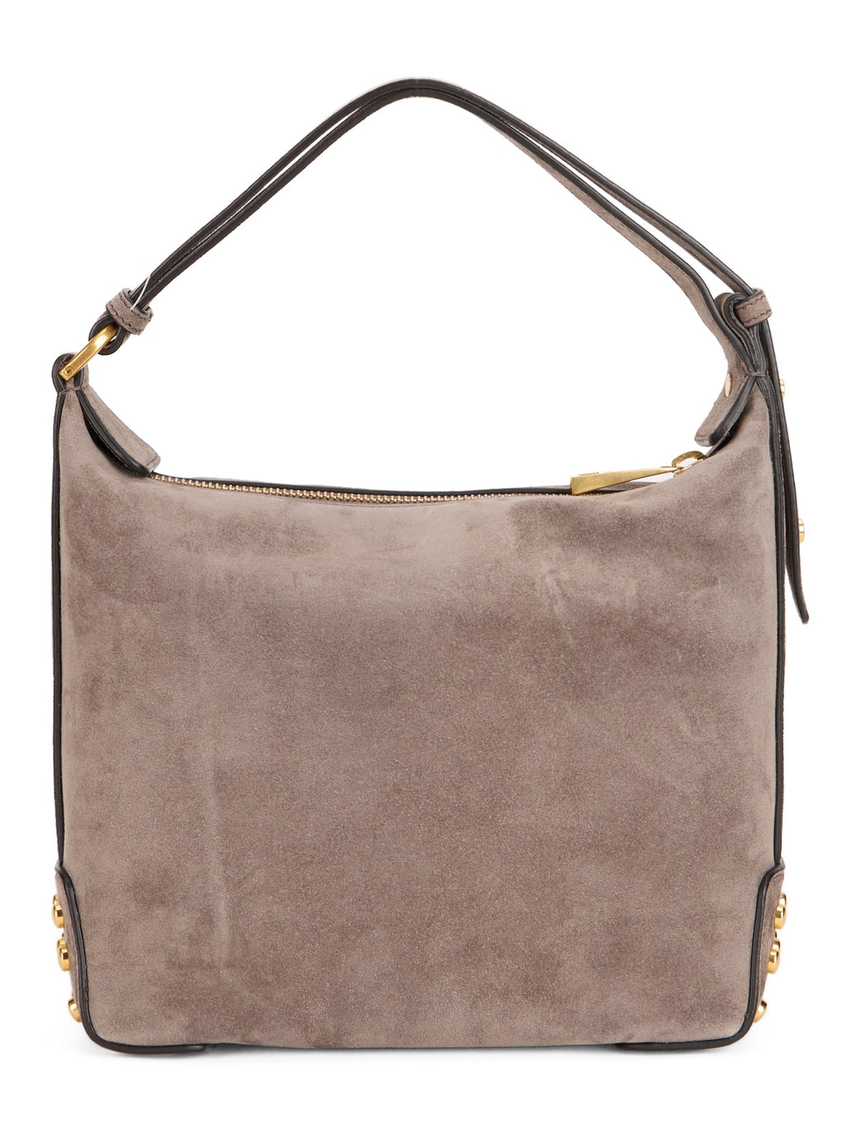 Metal Dots Mini Bag in suede BAGS