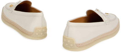 White leather moccasin RTW