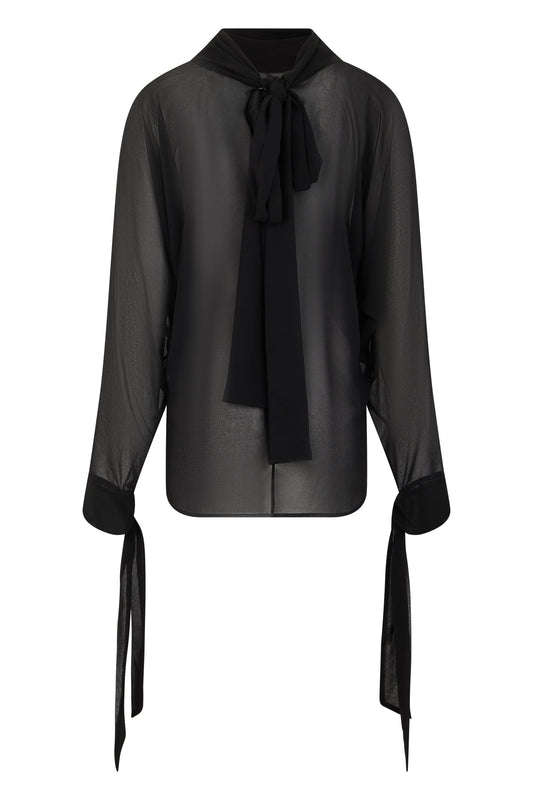 Shirt with bow sleeves RTW