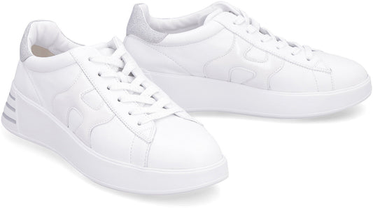 Rebel leather low-top sneakers SHOES
