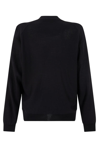 Cardigan in blended wool RTW