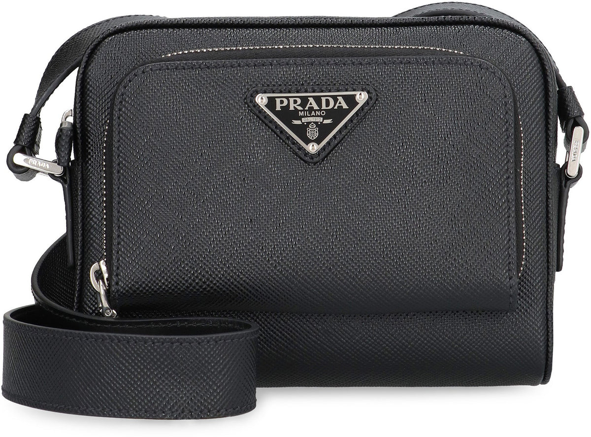 Messenger bag with logo BAGS