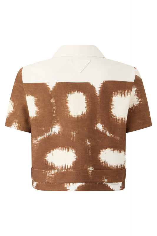 Canvas shirt with print RTW