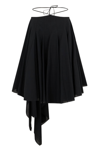 Short dress with ruffles in cotton blend RTW