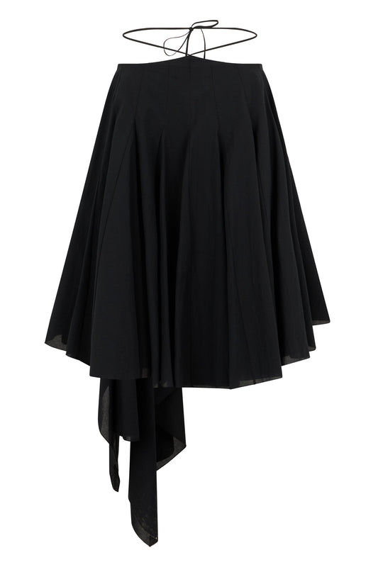 Short dress with ruffles in cotton blend RTW