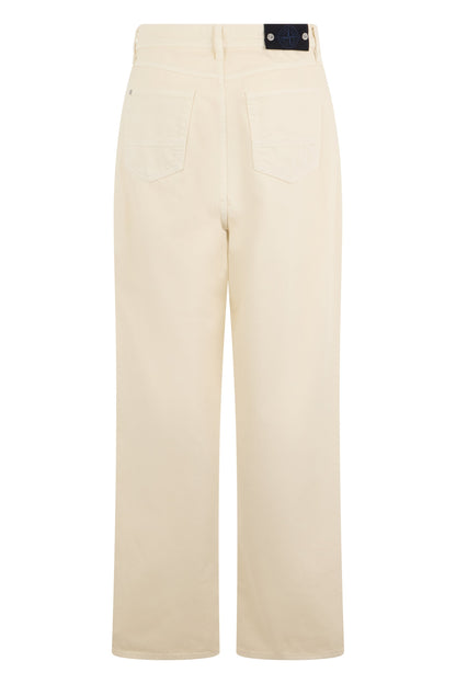 Loose and straight cotton pants RTW