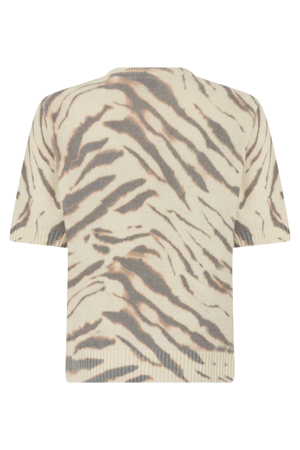 Wool printed T-shirt RTW