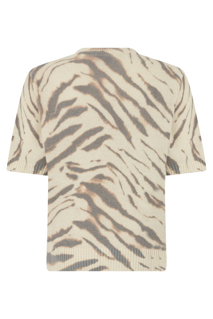 Wool printed T-shirt RTW