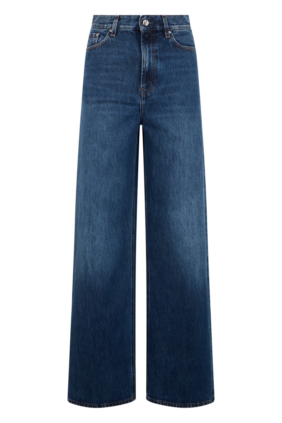 Straight-leg high-waisted jeans RTW