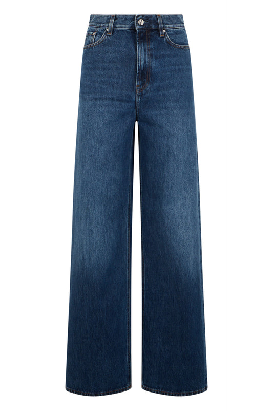 Straight-leg high-waisted jeans RTW