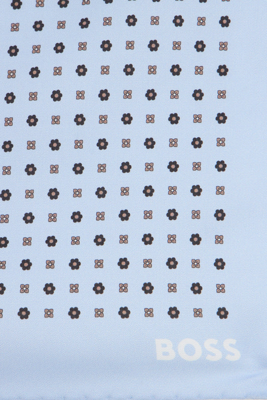 Scarf with geometric pattern ACC