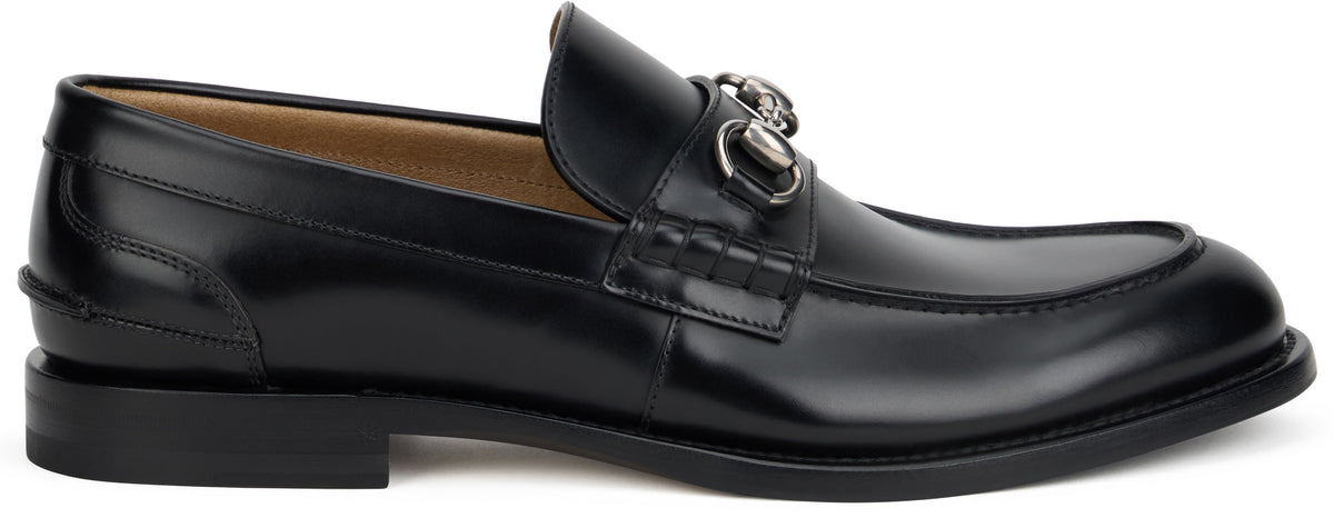 Leather loafer with clasp RTW