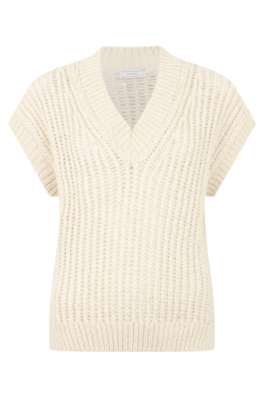 Woven vest RTW
