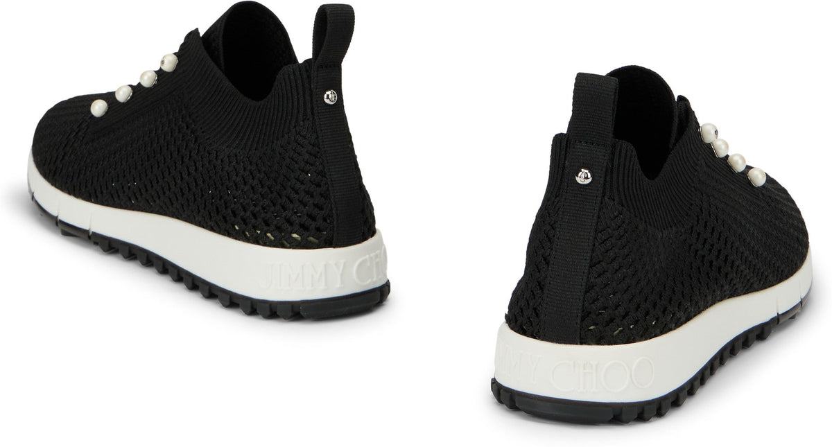 Jimmy Choo Sneakers Veles in Crochet