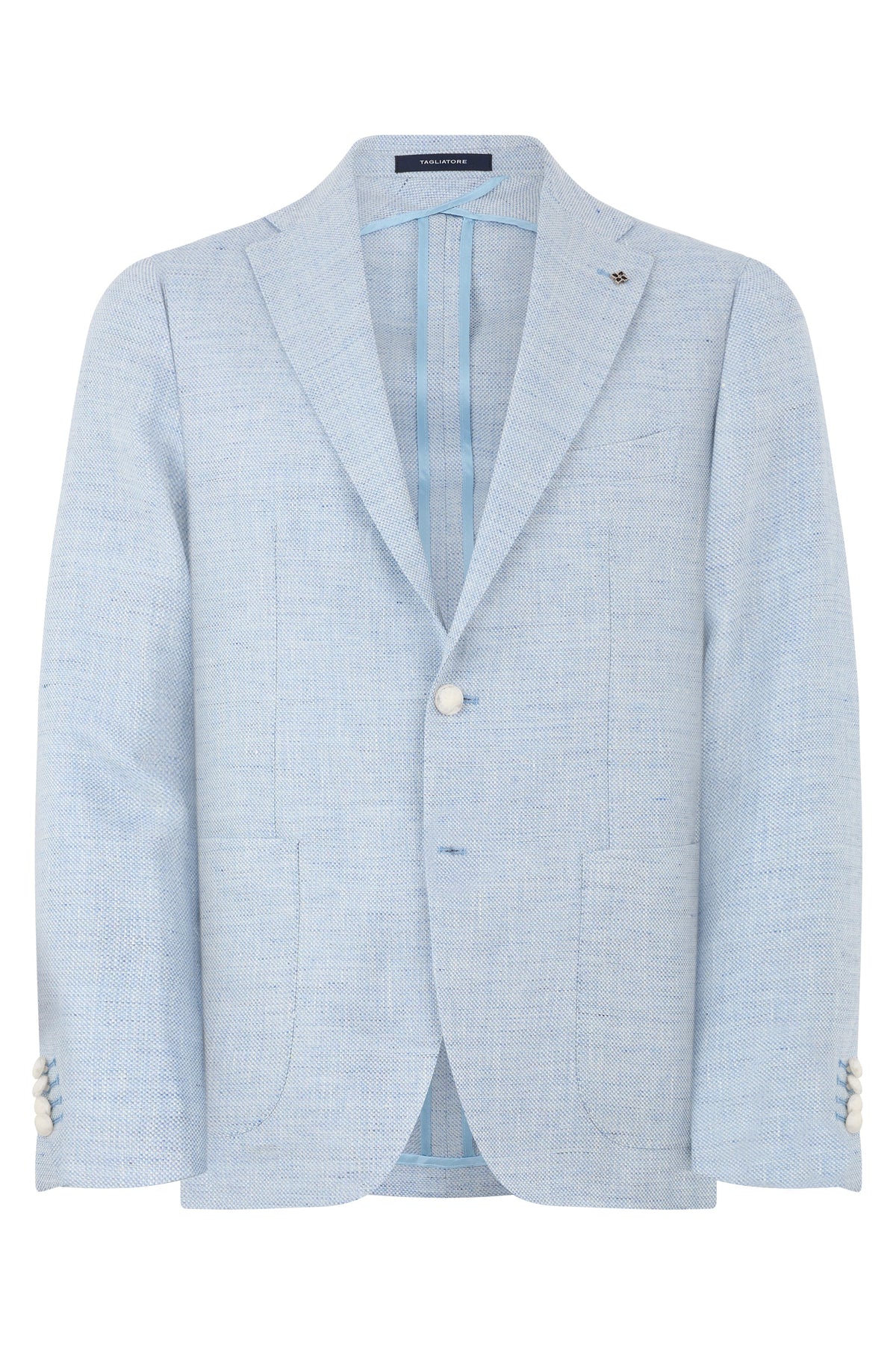 Unlined jacket in linen and wool RTW