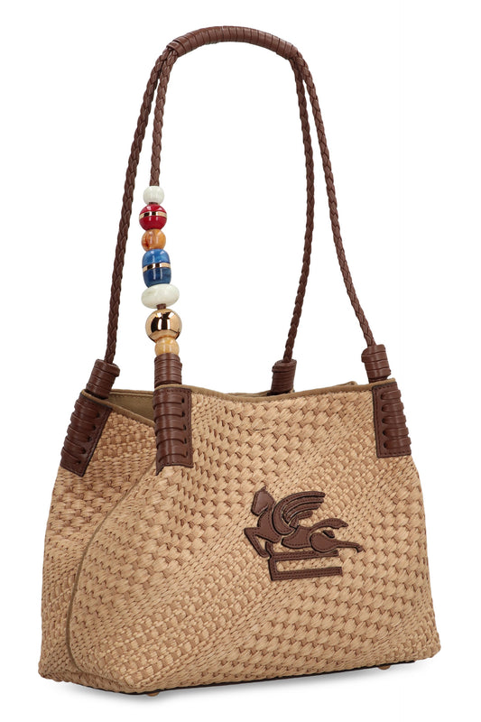 Small raffia shopping bag Libra BAGS