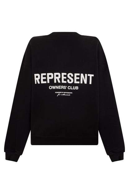Crew neck sweatshirt in cotton RTW