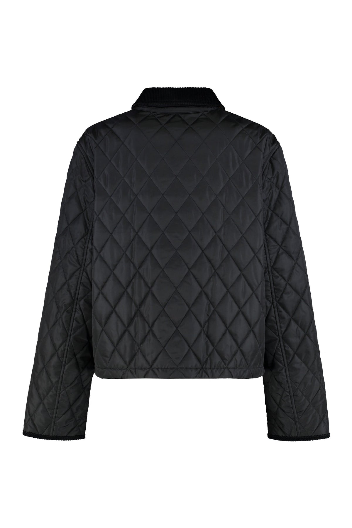 Burberry Cropped nylon quilted jacket