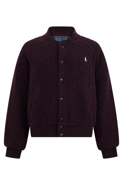 Bomber with buttons and collar RTW