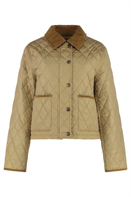 Quilted jacket with snaps RTW