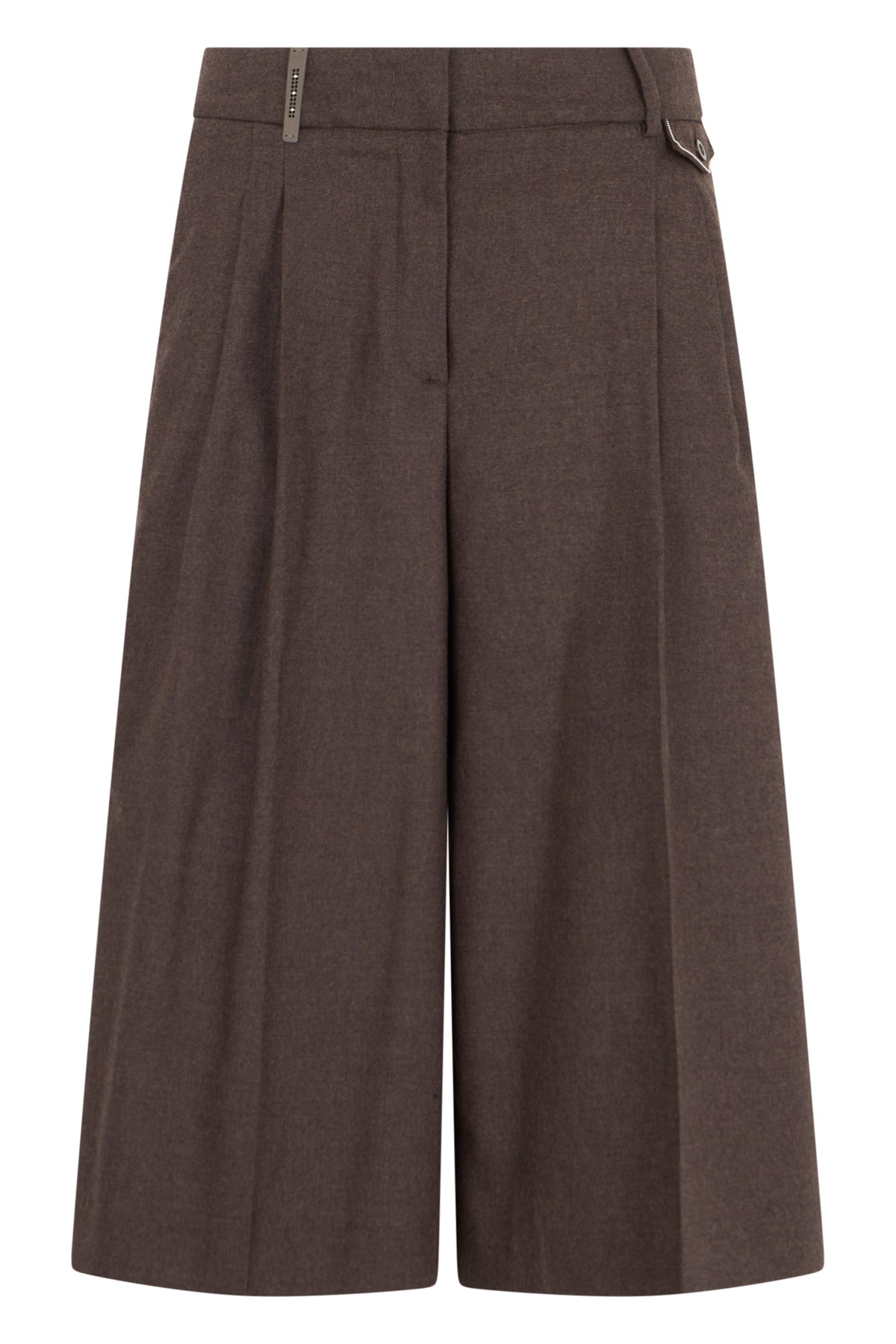 Culotte trousers in wool and cashmere RTW