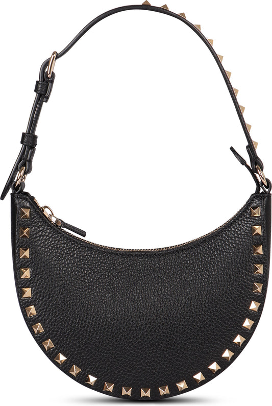 Valentino Garavani Rockstud mini leather hobo bag