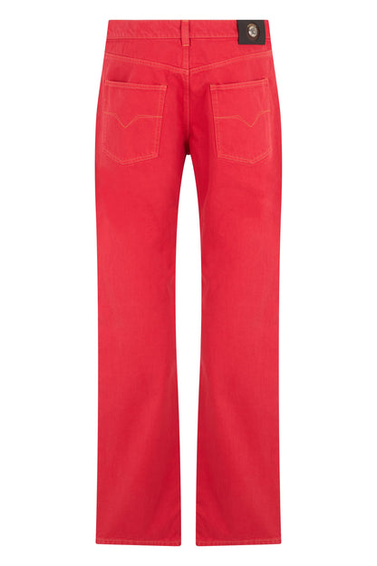 Straight leg jeans in denim cotton RTW