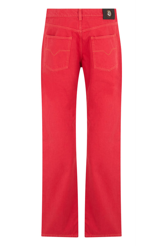 Straight leg jeans in denim cotton RTW
