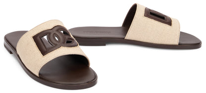 Canvas slippers with logo RTW