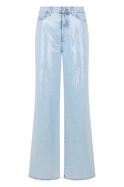 Women's jeans Lotta Wide Leg decorated with sequins RTW