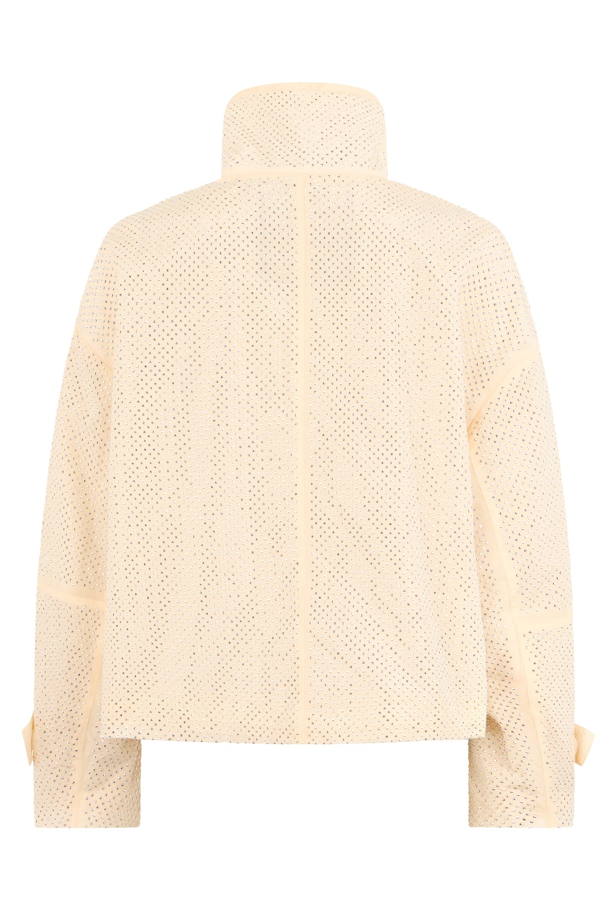 Nylon jacket with rhinestones RTW