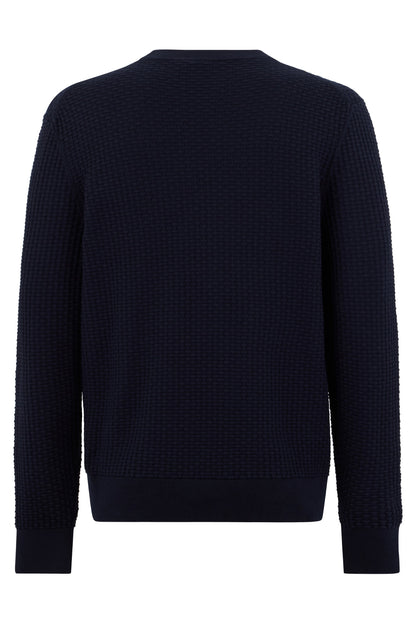 Black cotton sweater RTW