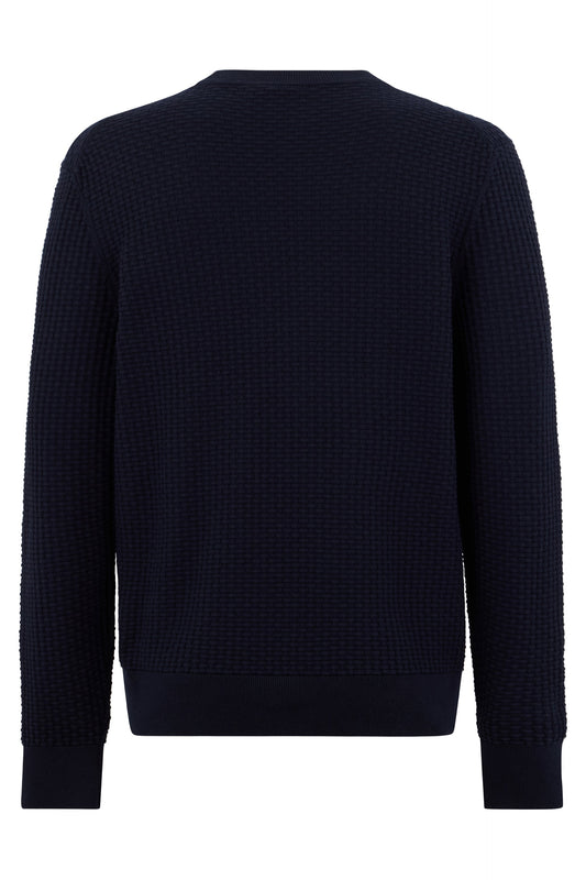 Black cotton sweater RTW