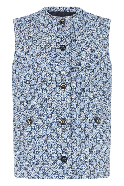 Vest With Decorative Buttons RTW