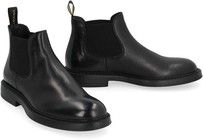 Leather Chelsea boots SHOES