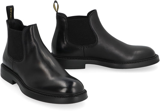 Leather Chelsea boots SHOES