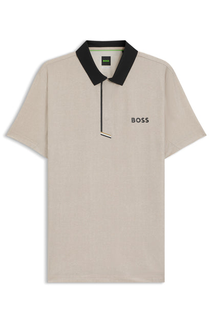 Short-sleeve polo with logo RTW