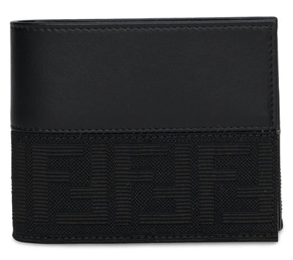 Wallet with monogram ACC