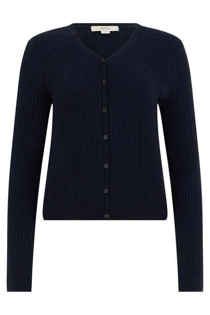Cropped cardigan with buttons RTW