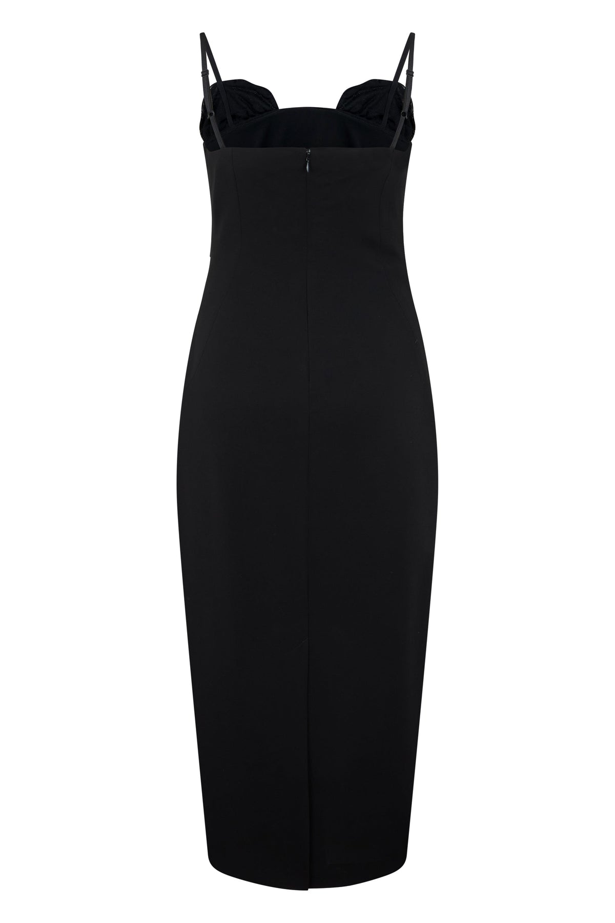 Slim midi dress with rhinestones RTW