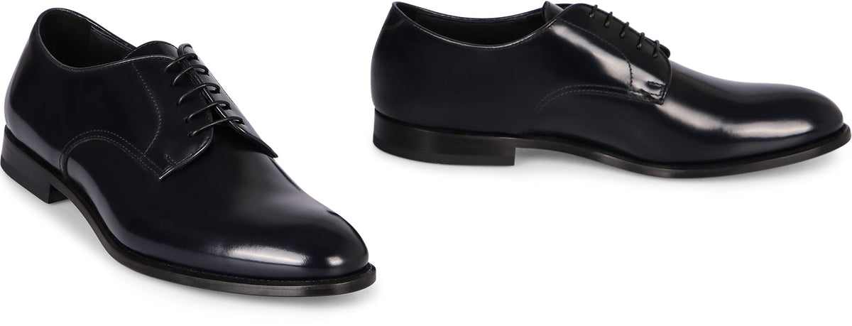 Leather lace-up shoes SHOES
