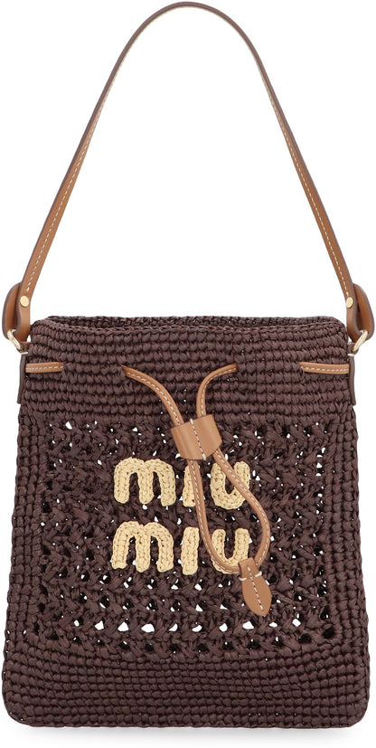 Raffia mini bag BAGS